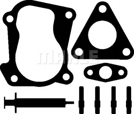 MAHLE ORIGINAL 030 TA 14502 000 Mounting Kit, charger